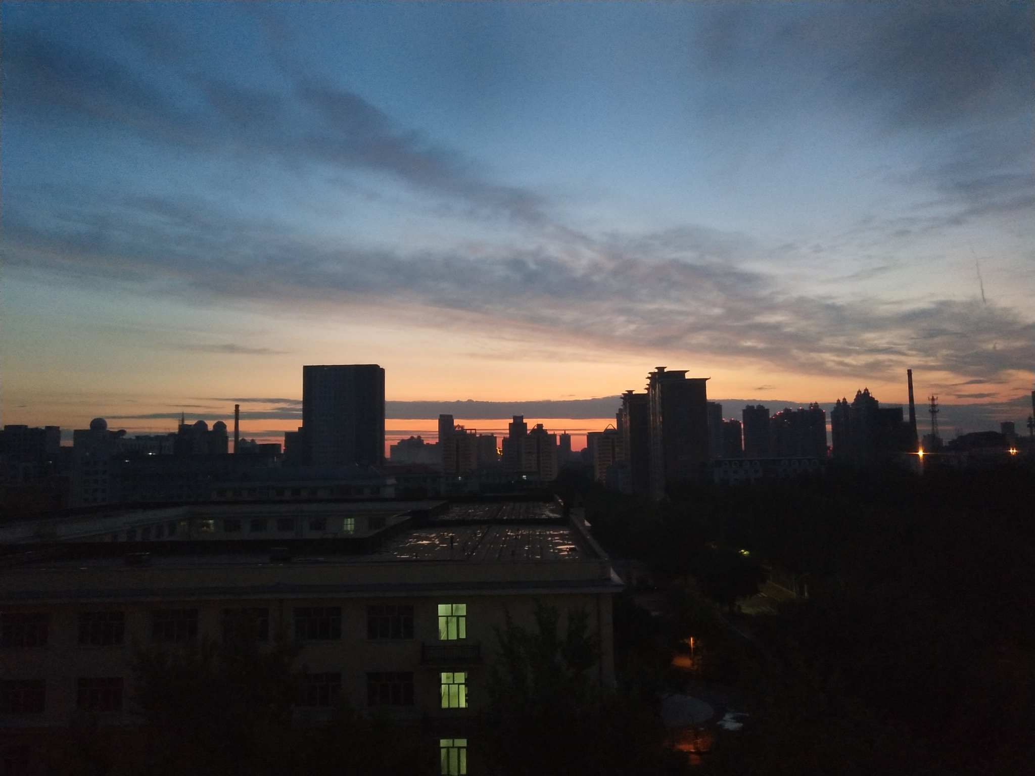 深圳凌晨图片风景