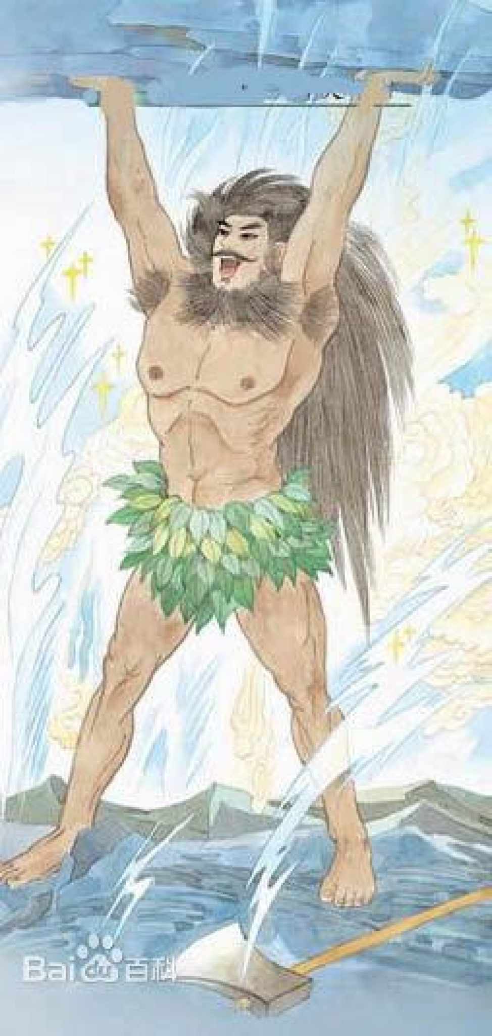 盘古开天辟地